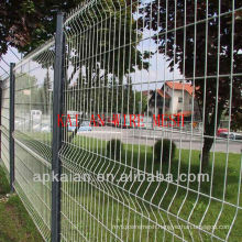 hot selling!!!!! anping KAIAN pvc coated galvanized angle bent type welded mesh fence panel(30 years manufacturer)